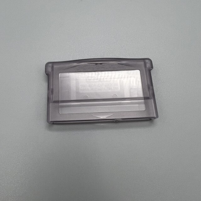 Plastic shell for GBA game card cartridge shell cover replacement part: Clear purple