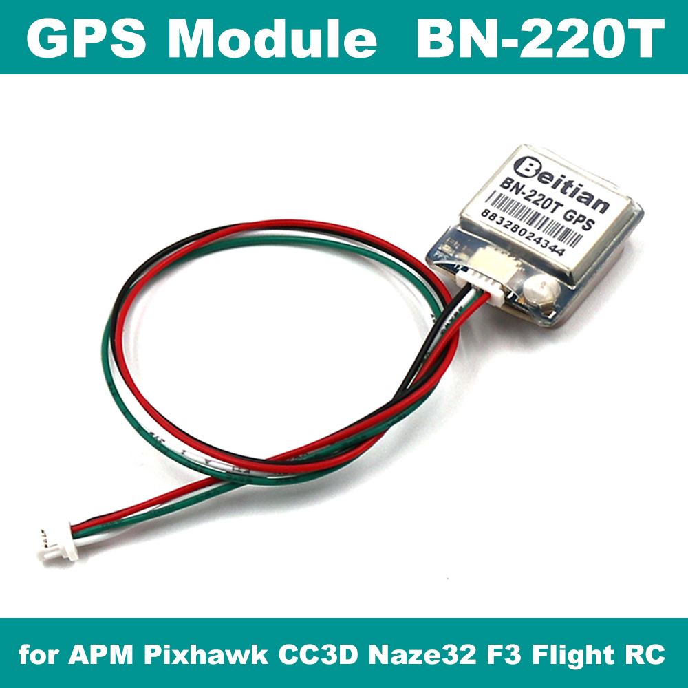 BEITIAN GPS Module dalrc f4 APM Pixhawk CC3D Naze32 F3 Vlucht Controle Deel Voor RC FPV Camera Drone Accessoire, ttl-niveau, BN-220T