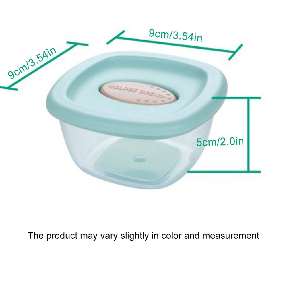 4 Stks/set Draagbare Formule Melkpoeder Dispenser Voedsel Container Kids Voedsel Opbergdoos Babymelk Formule Zuigeling Opslag