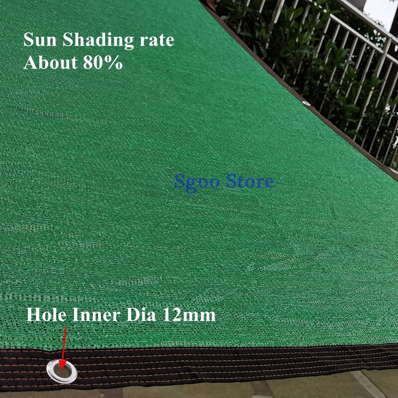 Anti-UV HDPE Green Sun Shading Net Garden Shelter Canopy Succulent Plant Outdoor Gazebo Balcony Shade Netting Cloth