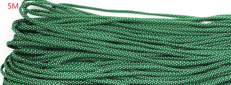 5 Meters Survival Paracord Rope Cuerda 4mm 7 Strands Ropes Outdoor Tools Mil Spec Type III Escalada Paracorde Bracelets Paracord: GRAY