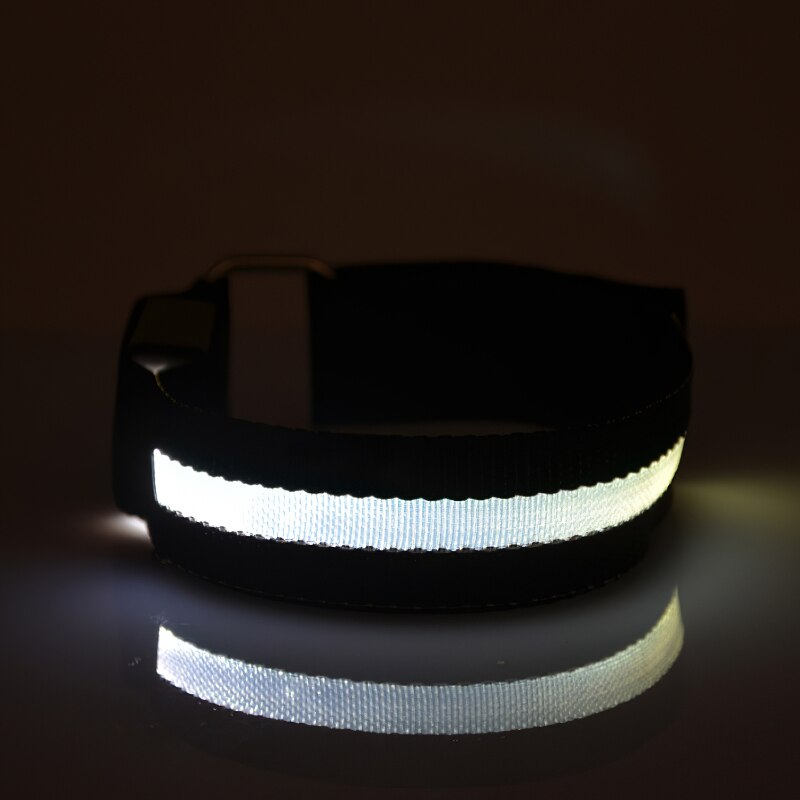 Reflecterende Licht Band Led Lichtgevende Licht Veiligheid Arm Armband Riem Riem Voor Night Running Fietsen Running Sport Led Licht