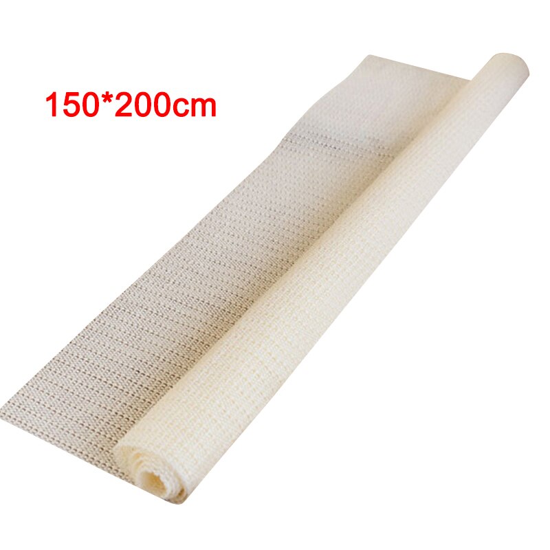 Newest Anti-Slip Mat Underlay Protection for Carpets Rug Gripper Anti Slip Rug Mat: 150x200cm