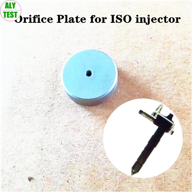 Aly Test 6 openingsplaten met hoge traagheid en lage traagheid voor ISO-standaard Euro II-injectoren