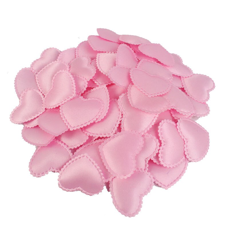 100pcs/bag 2cm Heart Shape Wedding Decorations Sponge Petals Wedding Room Valentine's Day Decoration