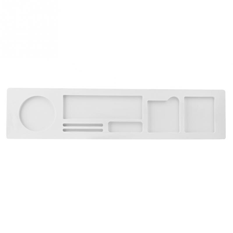 Desktop Organizer Rack Office Supply Holder Computer Desk Tray Shelf Over Keyboard