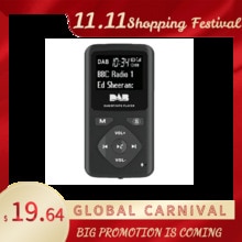 Dab/Dab Digitale Radio Bluetooth 4.0 Persoonlijke Pocket Fm Mini Draagbare Radio Oortelefoon MP3 Micro-Usb Voor Thuis
