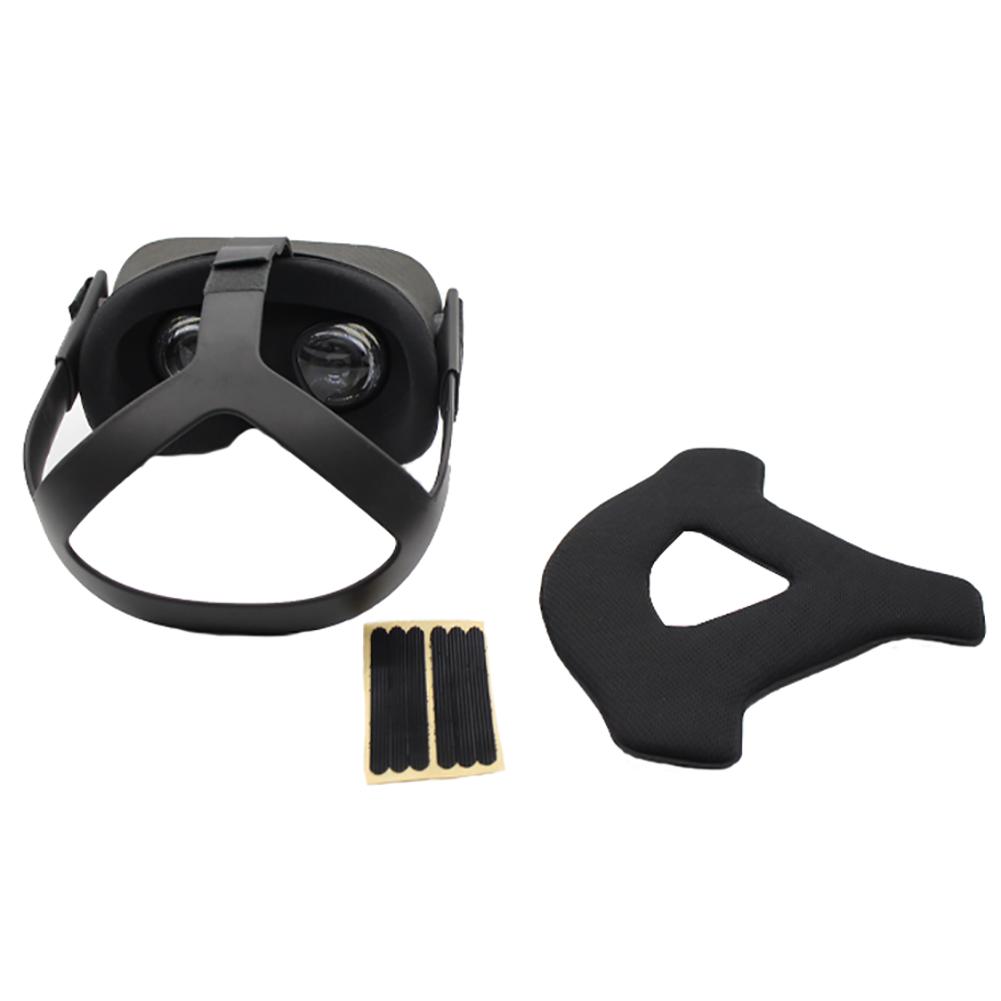 Comfortabele Pu Lederen Antislip Head Strap Foam Pad Voor Oculus Quest Vr Headset Kussen Hoofdband Bevestiging Accessoires