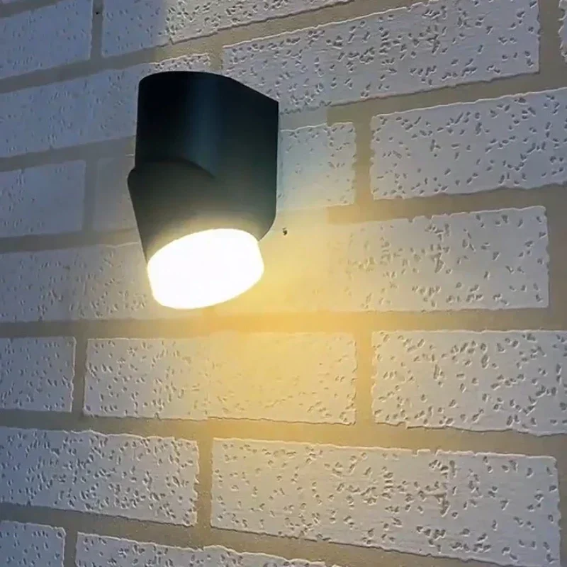 Adjustable Angle LED Outdoor Wall Light with Up and Down Lighting – Perfect Porch Lights