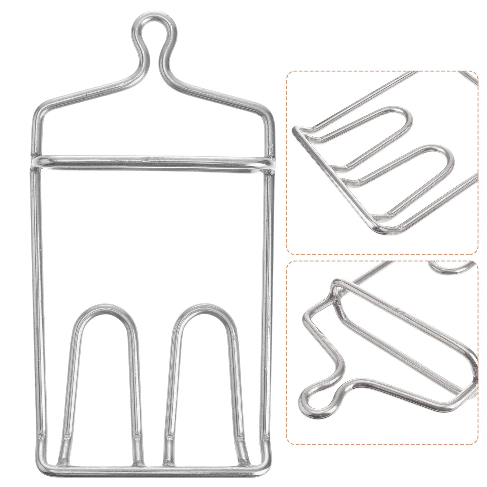 1pc Stainless Steel Duck Hook Wear-resistant Chicken Hook Slaughter Accessory: Default Title