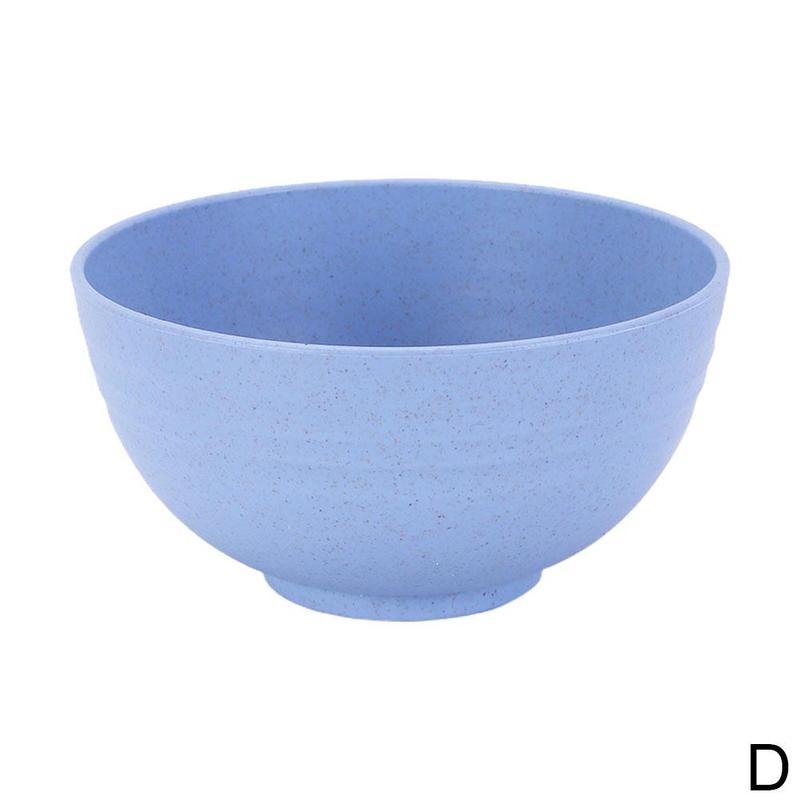 Cuenco grande de paja de trigo para niños, fibra de cereales irrompible, Degradable, antiquemaduras, respetuoso con el medio ambiente, I9F1, 1 unidad: A