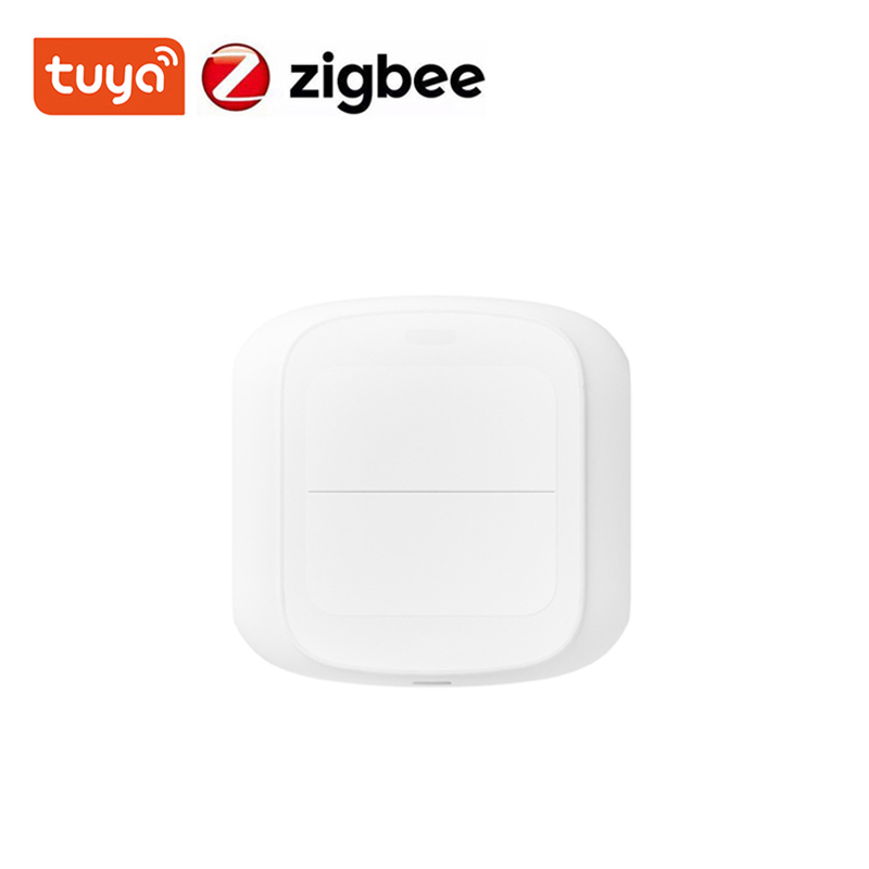 Tuya WiFi ZigBee inteligentna scena przełącznik bezprzewodowy kontroler przyciskowy scenariusz automatyki 2-gniazdowe inteligentne gadżety domowe inteligentne sterowanie: Bundle2