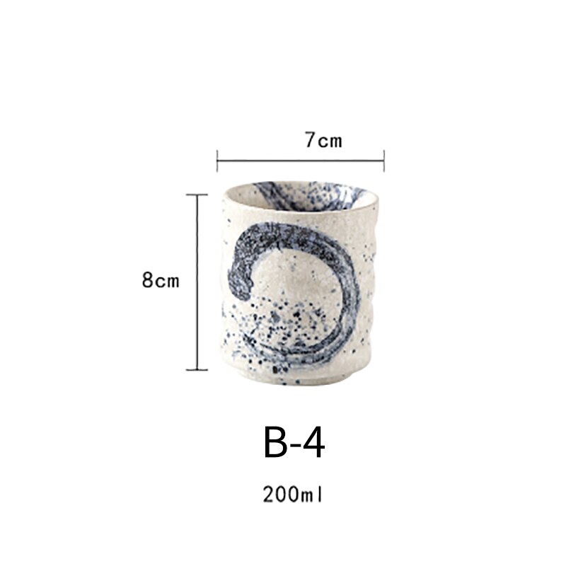 RHE 200ml ceramiczna filiżanka robić kawy kubek robić herbaty kubki piwo kubek robić herbaty kieliszek robić Whisky Drinkware Puchar Latte Specialized Kawa