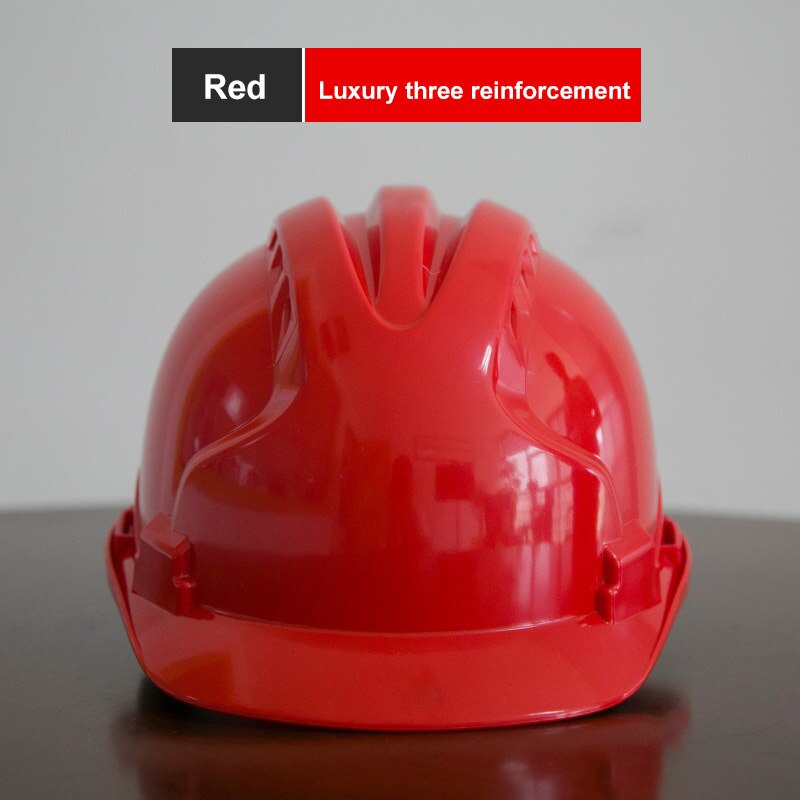 Abs konstruktion sikkerhedshjelme elektroteknik hjelm arbejdsbeskyttelseshjelm mænd kvinder arbejdshætte: Rød