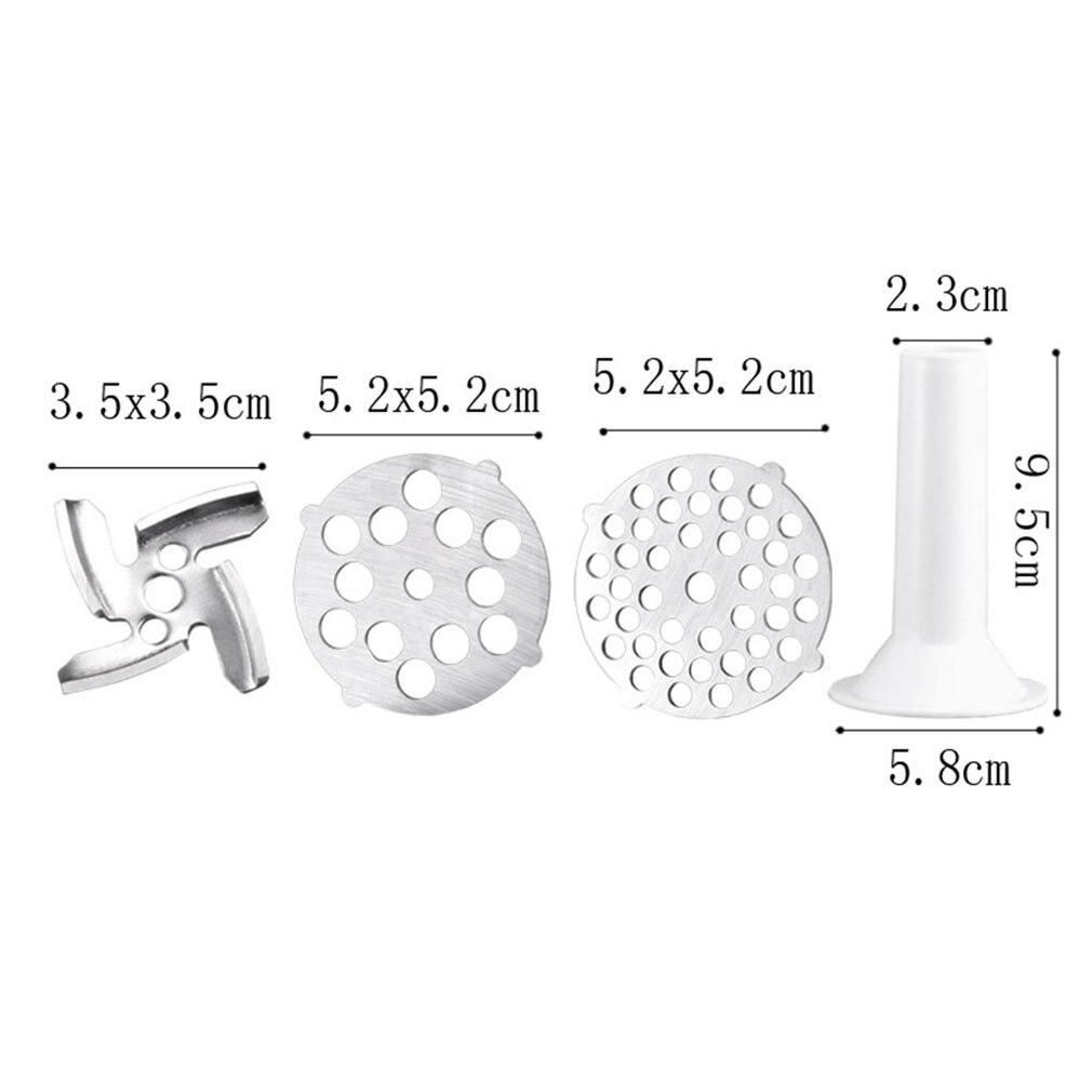 Powerful Meat Grinder Multifunctional Manual Food Cutter Processor Blender Stainless Steel Blade Household