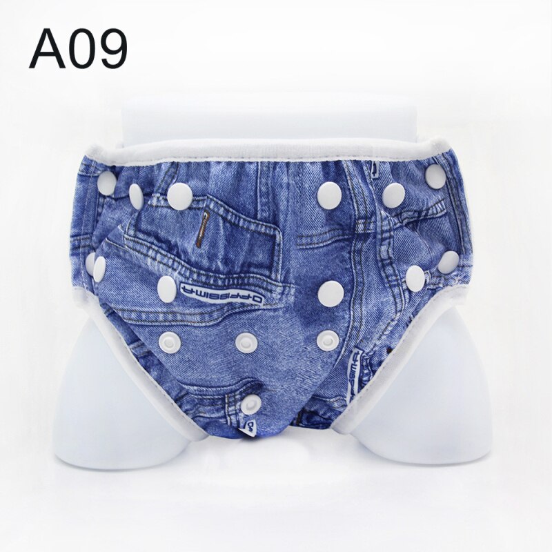 Pantalón de nadar para bebé, pañal de natación ajustable transpirable, pañales cómodos para la piscina: 01