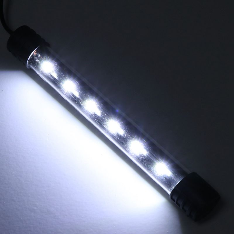 3.5W Submersible Waterproof Aquarium Fish Tank LED Light Bar Lamp Strip EU Plug GXMA: White