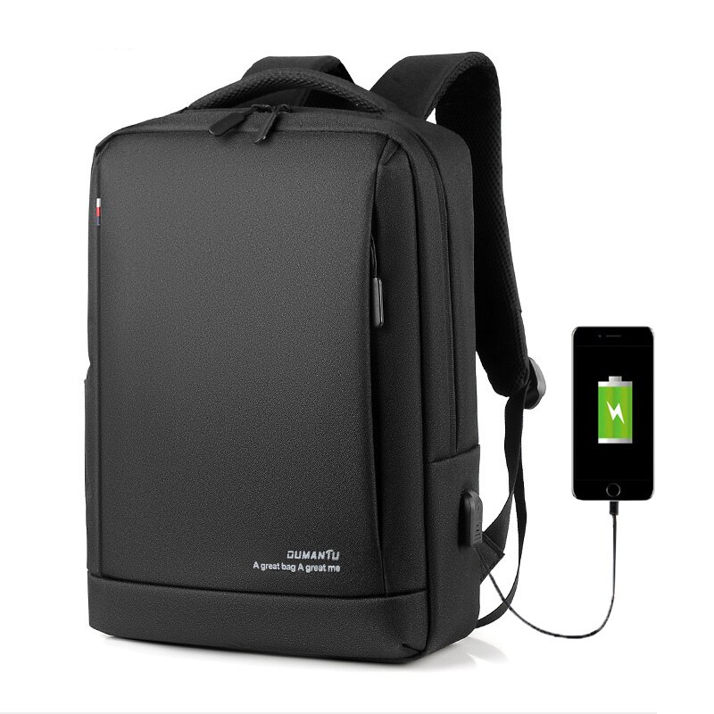 Men Business Travel Backpack Multifunction USB Charging 15.6 Inch Laptop Backpacks for Teenage Male Waterproof Backpack 2076