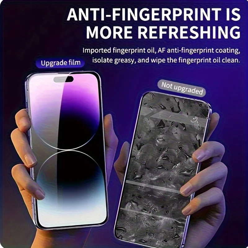 3Pcs Anti-Spy Privacy Screen Protector for iPhone 17 16 15 Pro Max 13 12 11 Pro Plus 13 12 Mini XR XS 9H Hardness Tempered Glass