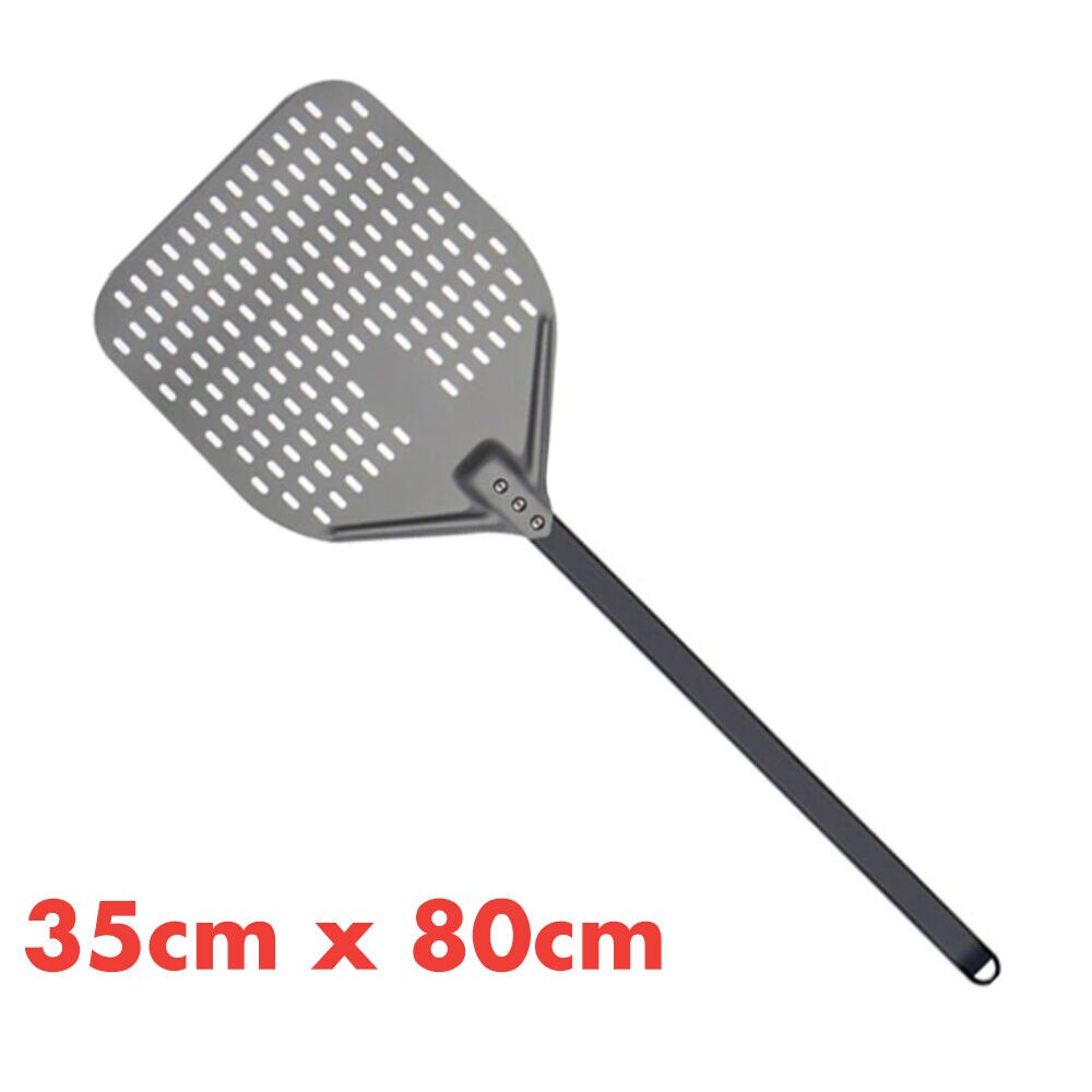 KegLand 8/12/14 Inch Perforated Pizza Peel - 35cm X 80cm Beer Home Brewing Kitchen Shovel Tool
