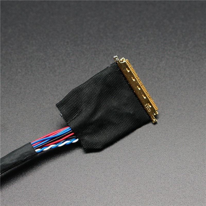 TKDMR TV/LCD/LED Screen Tester Tool 14pcs/lot Screen Lines Lcd Panel Lampara Test Cables Support 7-55 Inch LVDS Interface