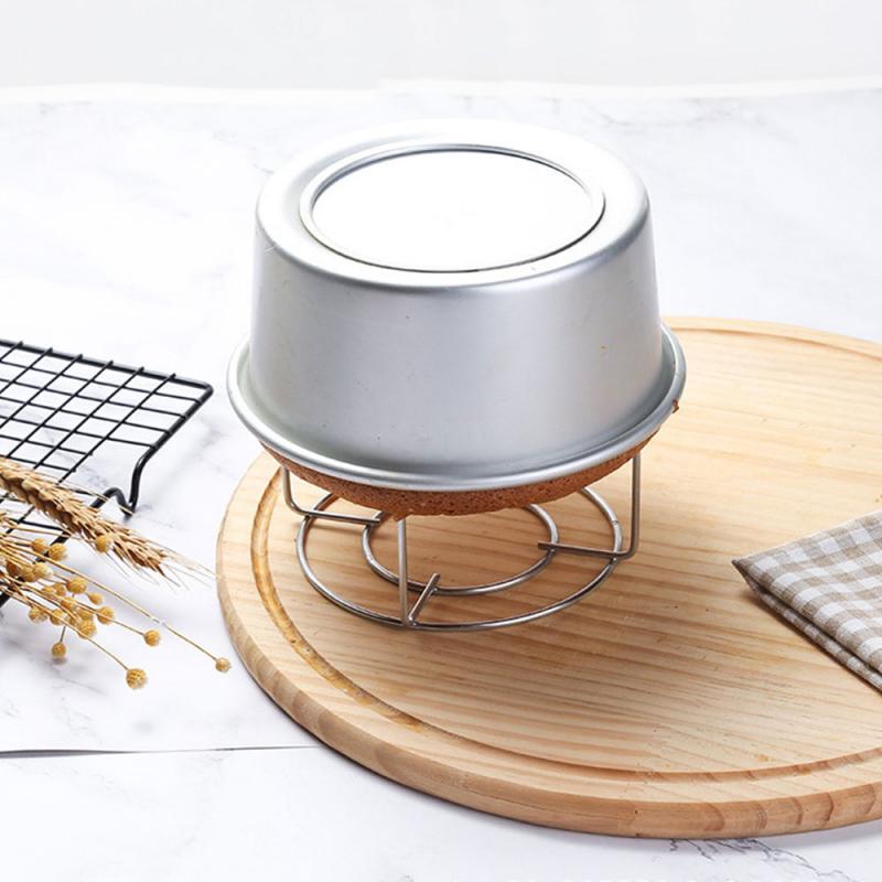 Een Rvs Omgekeerde Chiffon Taart Koeling Rack Gesp Rack Brood Koeling Rack Keuken Gereedschap