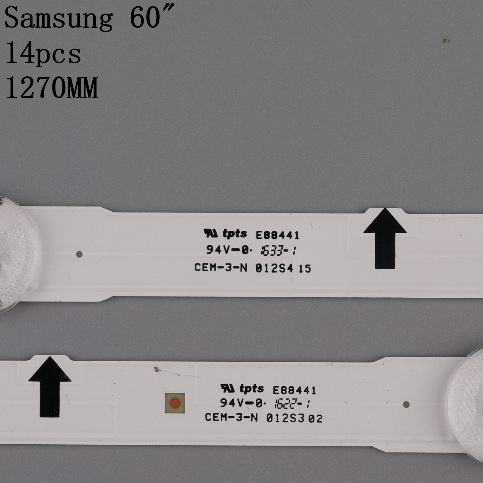 14 teile/satz LED-hintergrundbeleuchtung streifen für UE60H6250 UE60H6300 UE60H6200 UN60H6350 UE60H6270 UE60H6300 UE60J6240 D4GE-600DCA-R2 600DCB-R2
