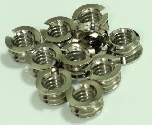 10pcs 1/4" to 3/8" Convert Screw Adapter for Tripod camera quick release plate( pack of Ten)