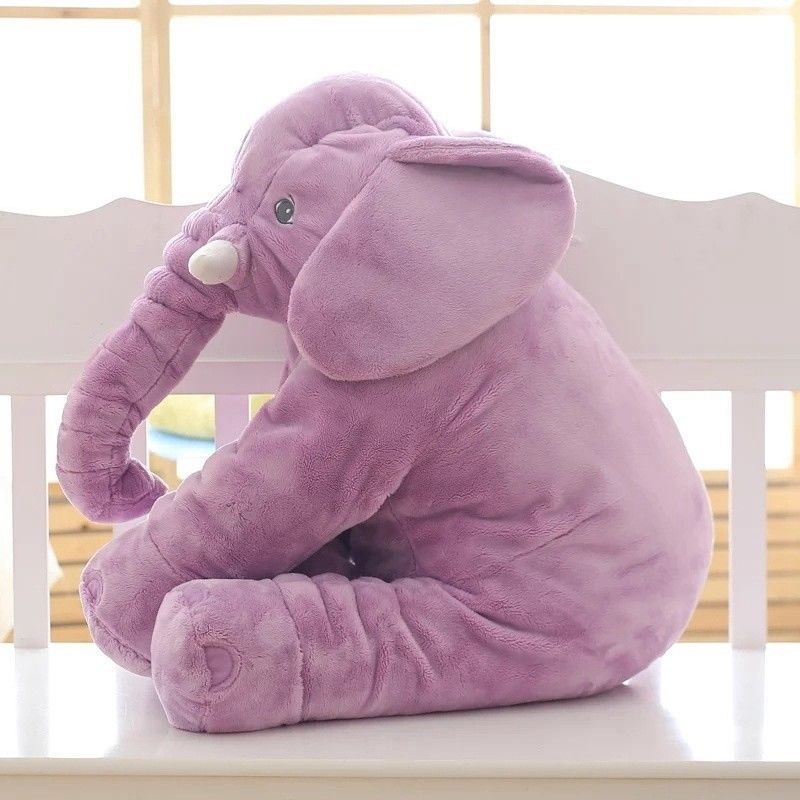 Leuke Lange Neus Olifant Pop Kussen Zachte Pluche Stuff Speelgoed Lumbale Kussen Voor Baby Kids Kinderen Neus Kussen 40x30x35CM: B