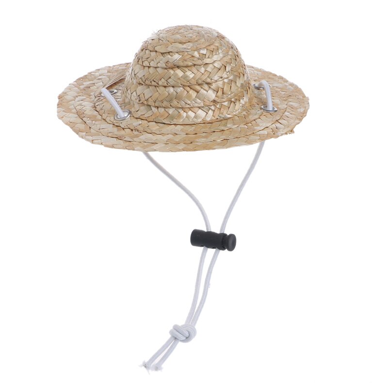 Hawaiian Style Pet Sombrero Hat Dog Cat Hat Small/Large Diameter 14cm 16cm: S