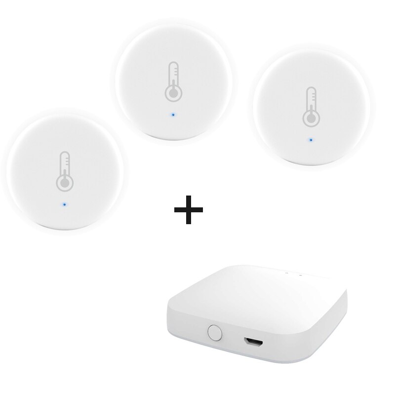 Smart ZigBee WiFi Temperature Humidity Sensor Alarm System Devices One-click linkage Wireless APP Control For Tuya Smart Lie App: Option 3