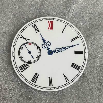 38.8mm White Watch Dial with or without Watch Hands No Luminous Watch Accessories Suitable for ETA 6497 / ST3600 Movements: B1