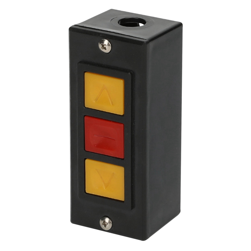 Garage Door Opener, Electric Door Roll Switch Lock Box, Surface Mounted Concealed Button Switch: Default Title