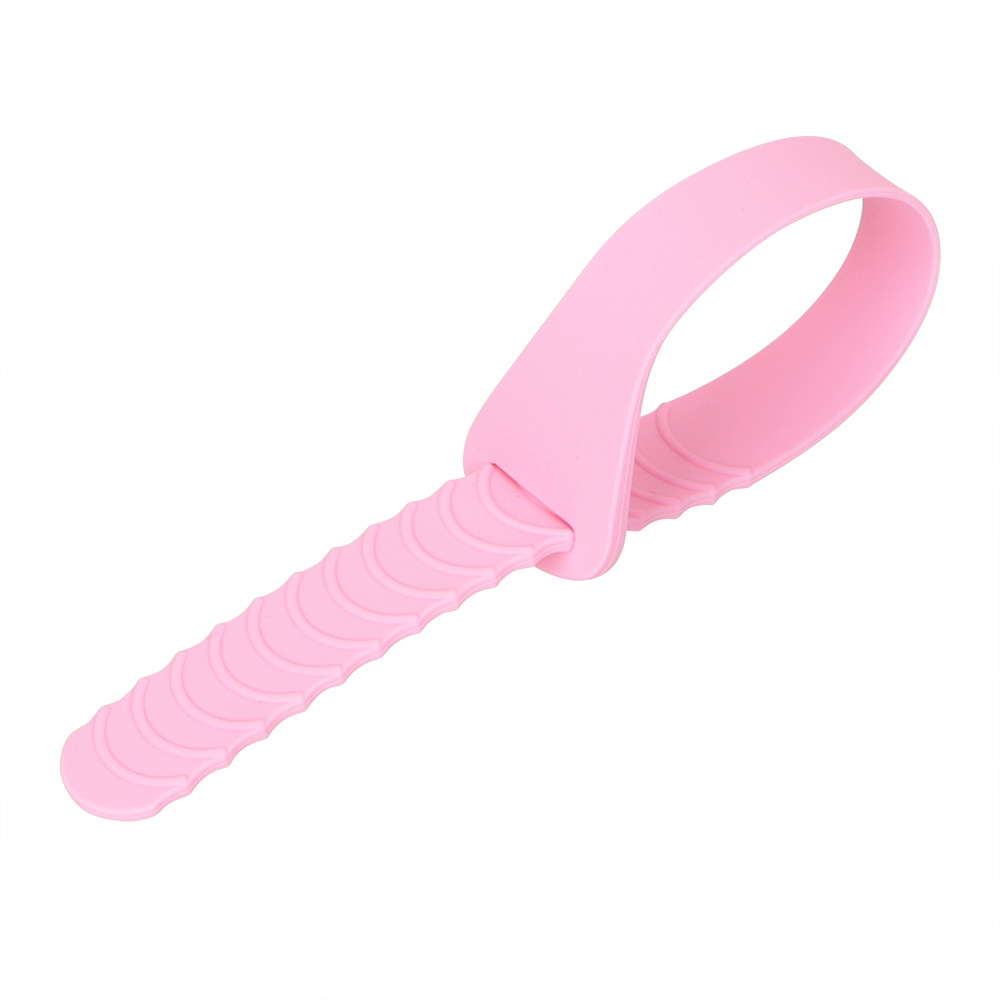 1pc podnośnik deski sedesowej silikonowa toaleta Closestool uchwyt robić siedzenia przenośne składane urządzenie robić podnoszenia siedzenia sanitarnego: Różowy