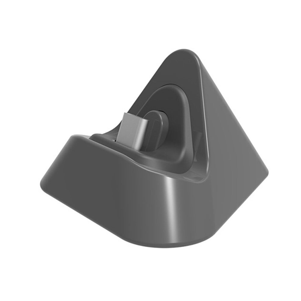 For NS Switch / Switch Lite Universal Game Console Charger Dock Portable Mini Type C Charger Base Stands Charging Dock Station: Tringle Black