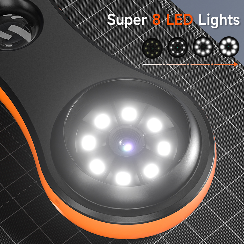 Produktbild von Luvan Digitales Handy-Mikroskop 200x – 2-Zoll-IPS, 1 MP, UV/weißes Licht, Tragbar, Für Senioren