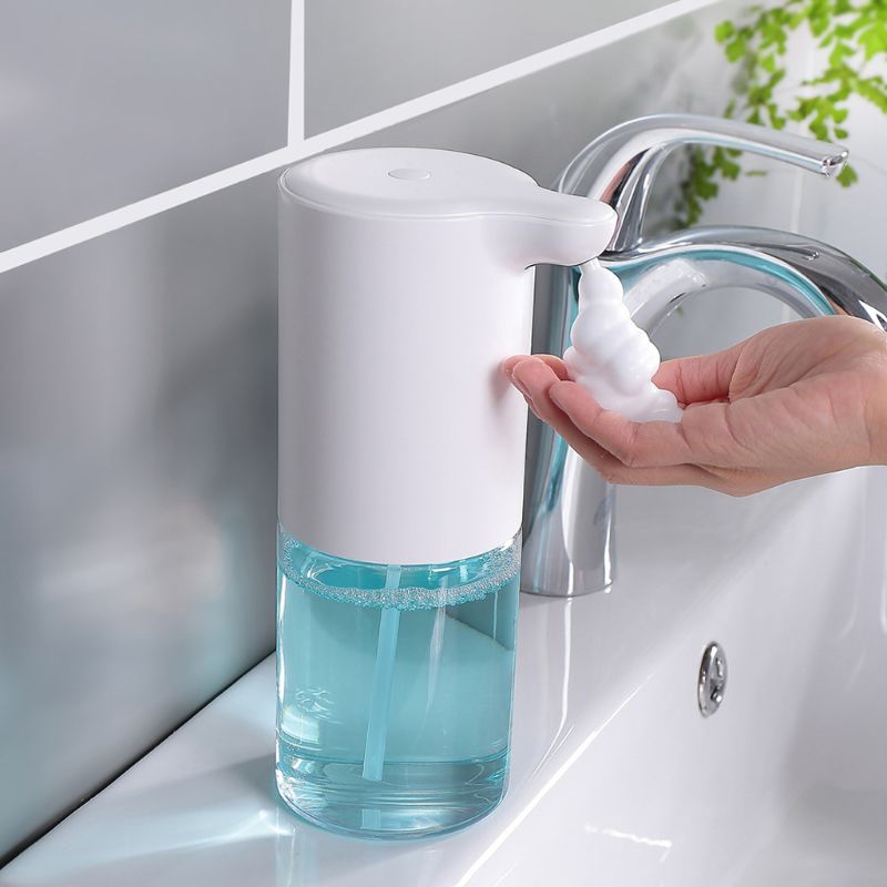 Automatic Soap Dispenser Touchless Hand Sanitizer Bathroom Dispenser Smart Sensor Foam Liquid Dispenser Battery Operated