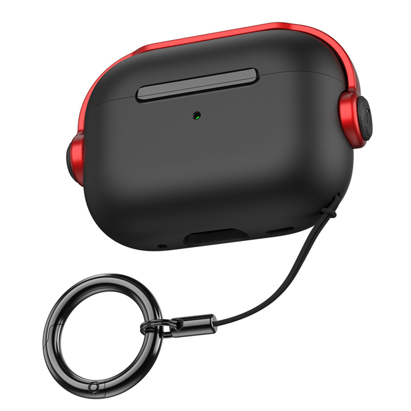 Protective Case For Apple Airpods 1 2 3 Pro 2 air pods Wireless Bluetooth Earphone Cover Sleeve Headphone Bag With Phone Holder: 3XS / BROWN