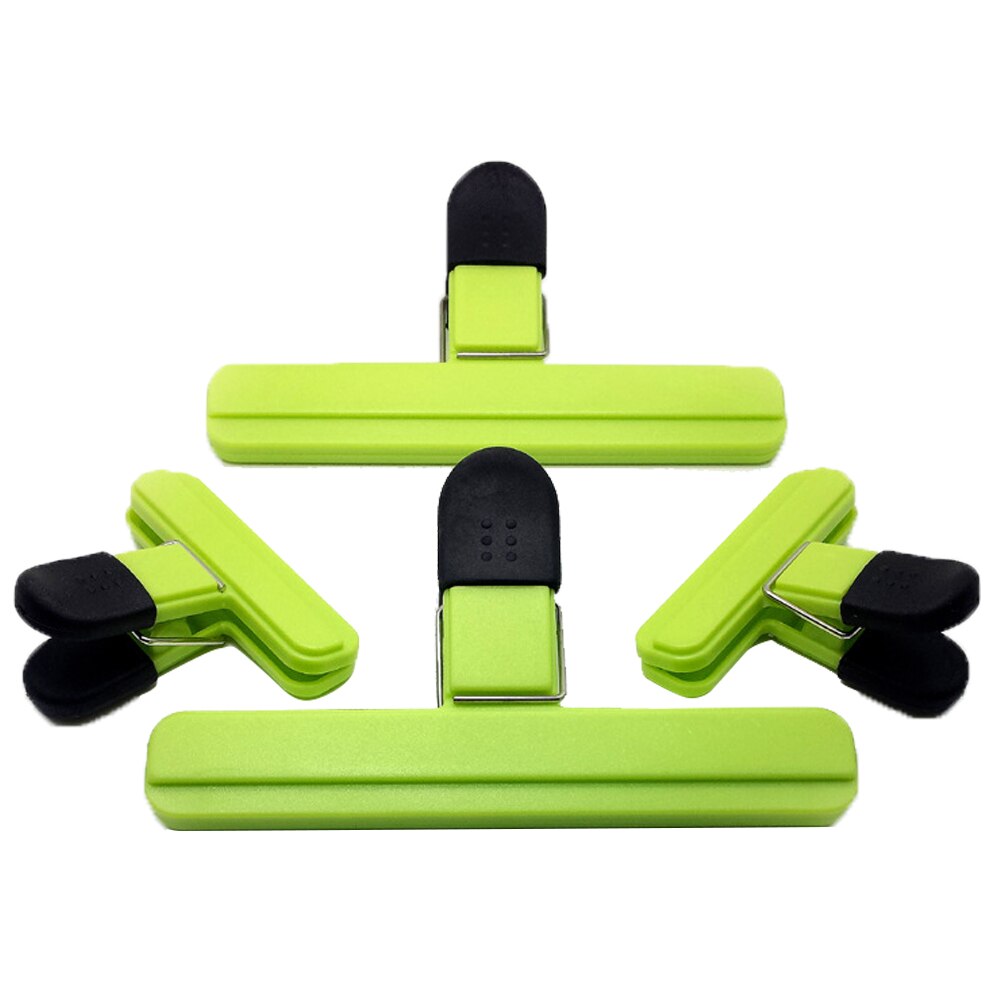 6 sztuk duże klipsy robić woreczków klipsy spożywcze plastikowe ciężkie szczelne zamknięcie chwyt w różnych kolorach robić kawy ziemniaki i torby na żywność zestaw