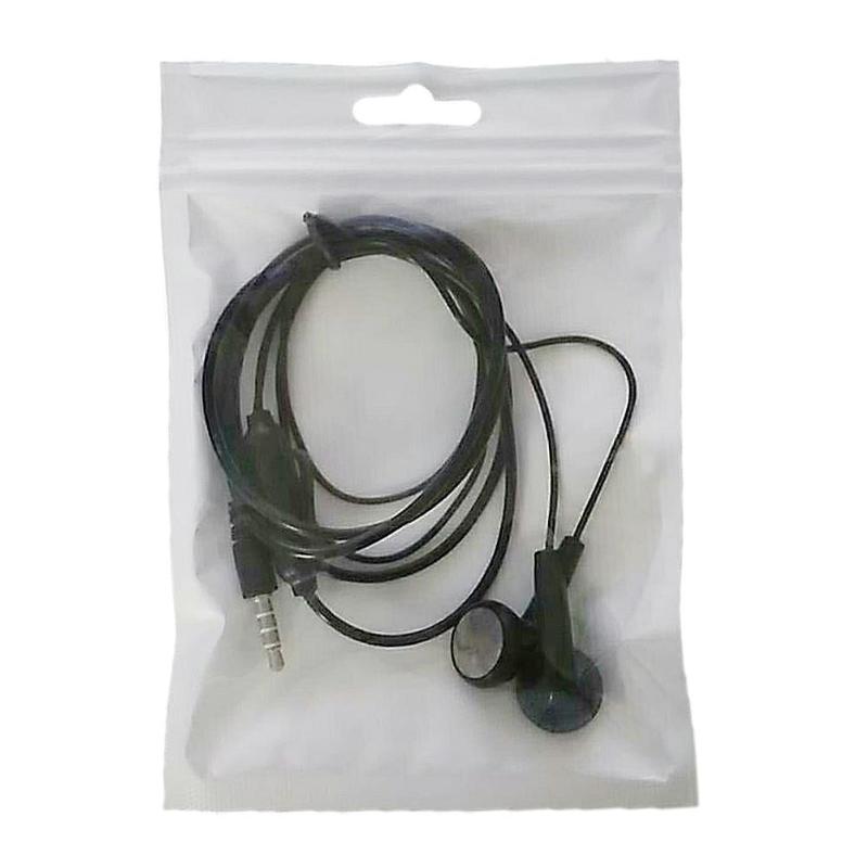 1.1m/3.6ft universele muziek oordopjes 3.5mm bedrade in-ear sport oordopjes met microfoon oordopjes voor telefoon  mp3