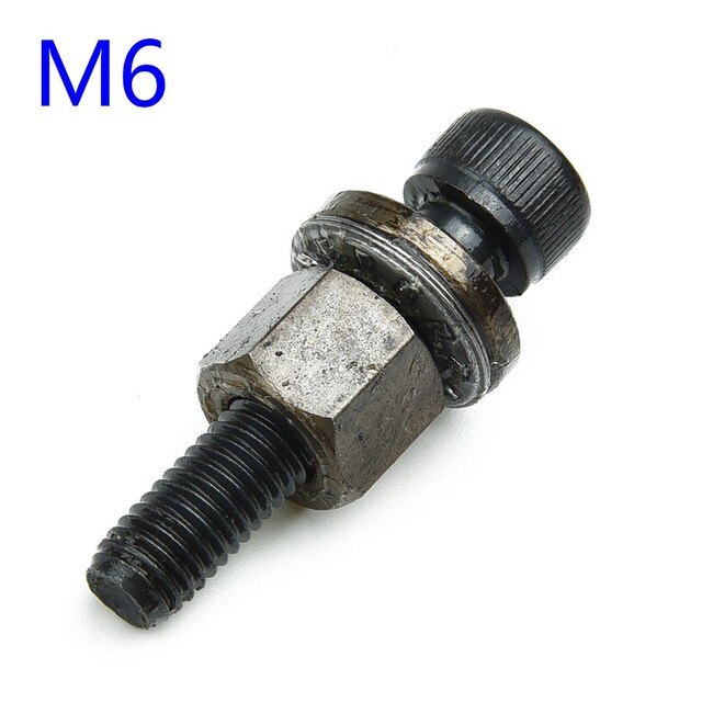6PCS Hand Rivet Nut Head Nuts Simple Installation Riveter Tool M3 - M10 Multifunction Hand Tools Parts Riveter Mandrel Nut Set: M6