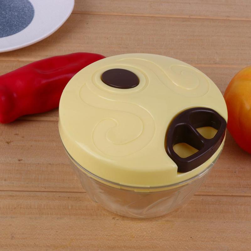 Portable animal de compagnie manuel fruits légumes Chopper oignon noix broyeur hachoir main tirer nourriture Cutter cuisine accessoires fruits légumes