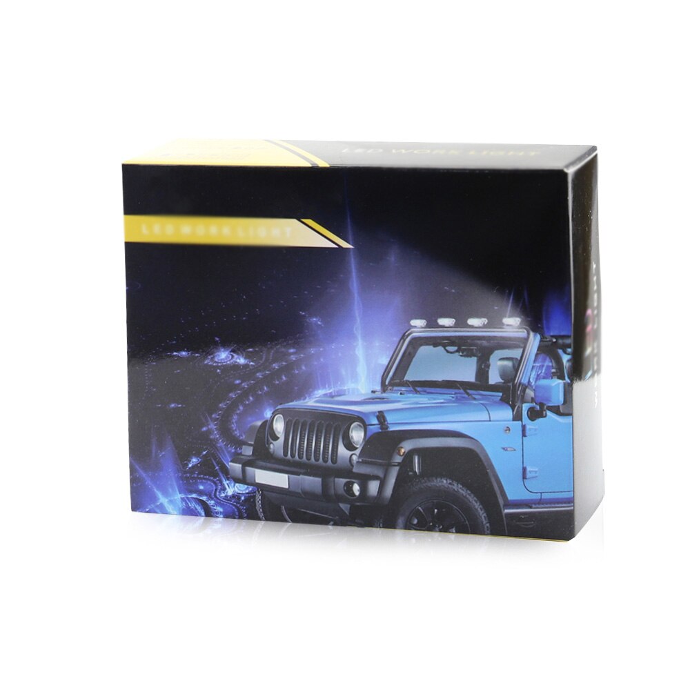 Truck Working lights Round 42W IP68 Off-road Replacement Car 14-LED Spot Flood