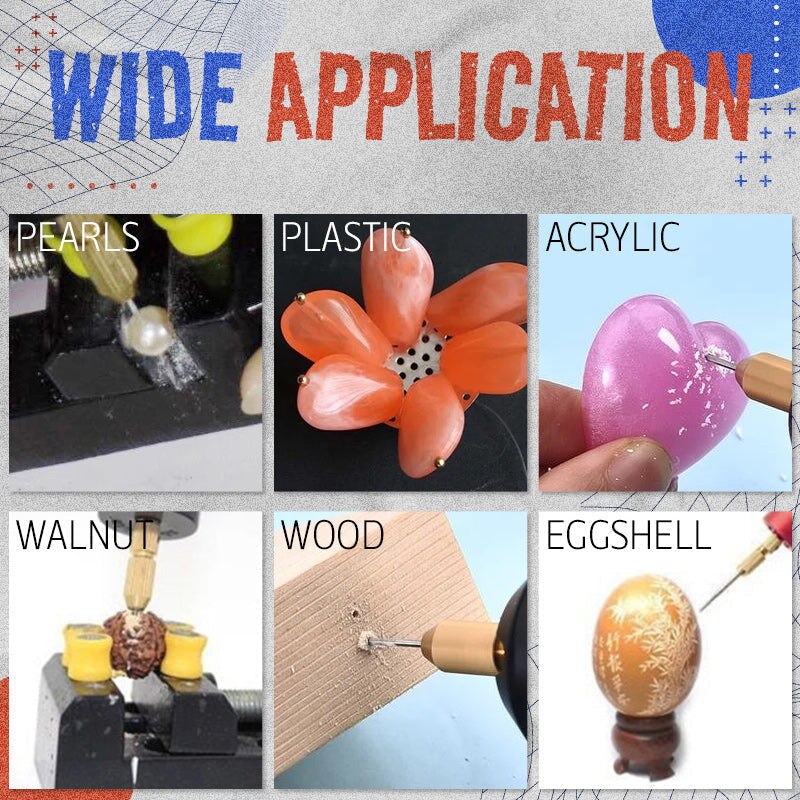 DIY Drilling Electric Tool Mini Electric Drill Set Epoxy Resin Jewelry Making Wood Craft Tool USB Drill Engraving Pen RotaryTool