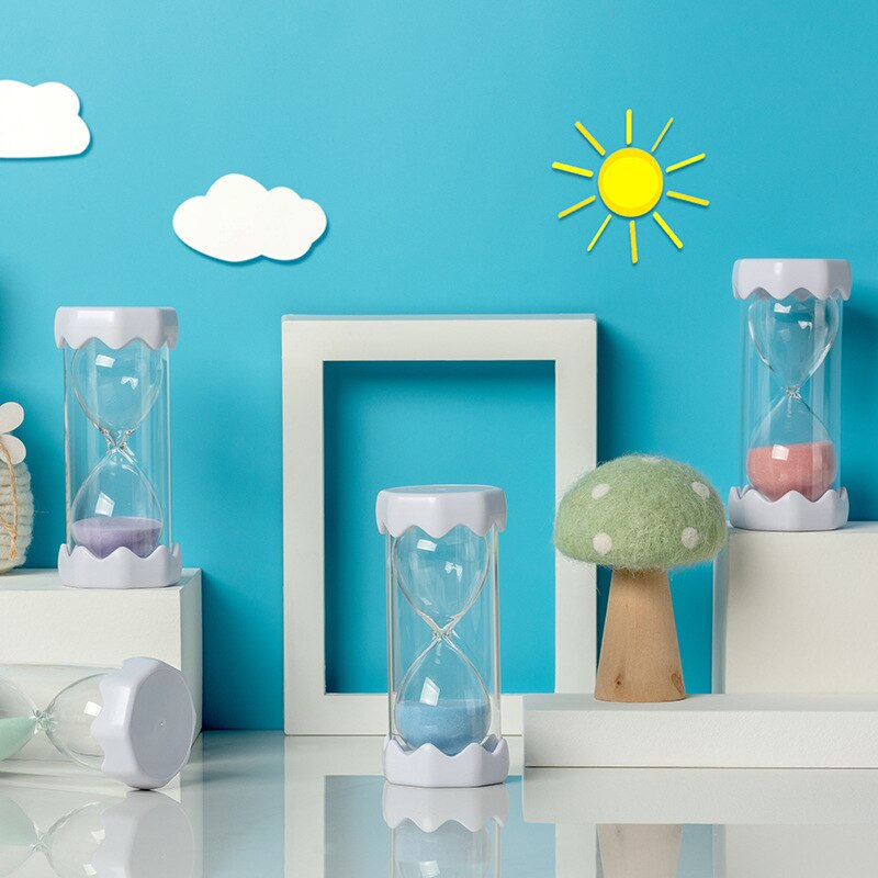 Lovely 30 Minutes Sand HourglassTimer Clock For Kit Study Using, Table Home Decor,Hourglass Timer Children