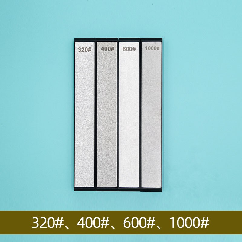 Double-sided knife sharpener sharpening stone fixed grinding stone diamond whetstone oil stone honing stones: Set B