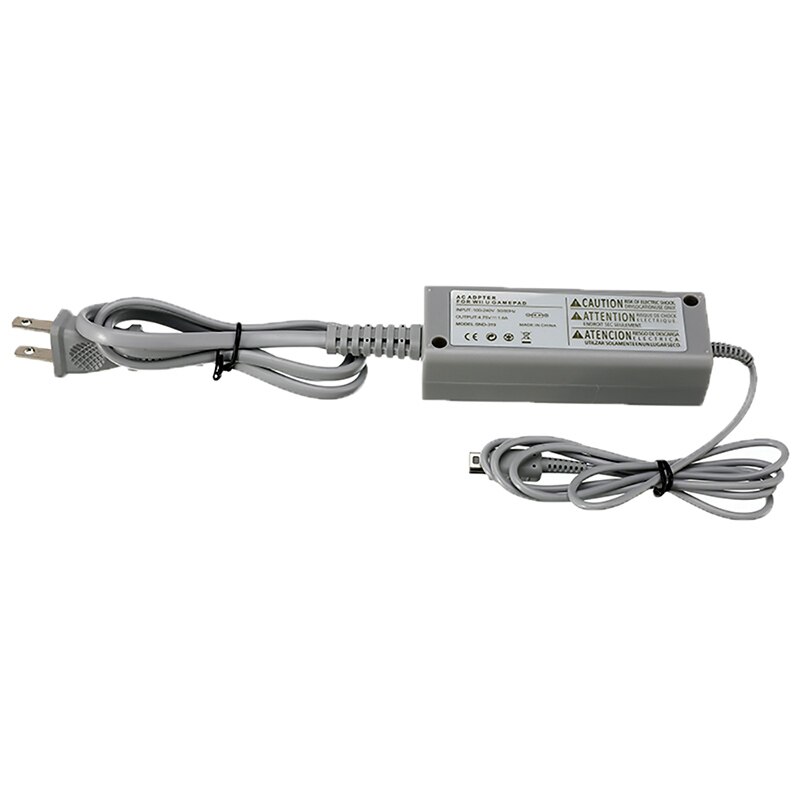 US/EU Plug 100-240V Home Wall Power Supply AC Charger Adapter for Nintendo WiiU Pad Wii U Gamepad Controller joypad