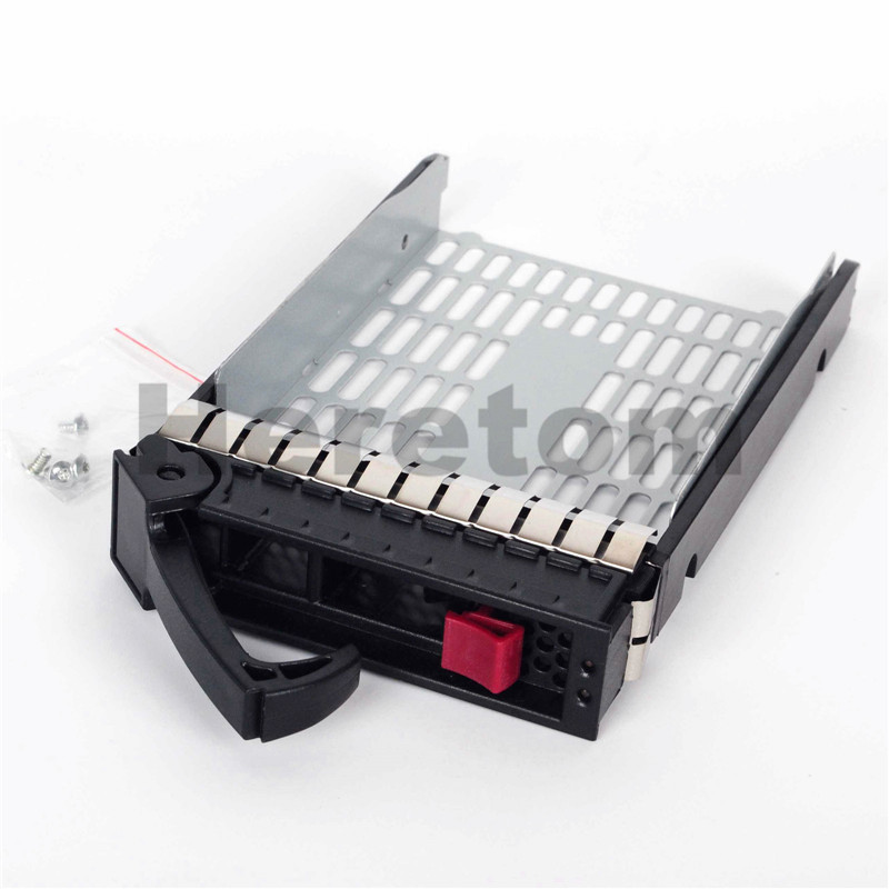 Heretom NUOVO 3.5 &quot;SATA/SAS Hard Drive TRAY/CADDY PER HP ProLiant DL120 G7 DL165 DL180 DL320 DL360 G5 Caddy Staffa