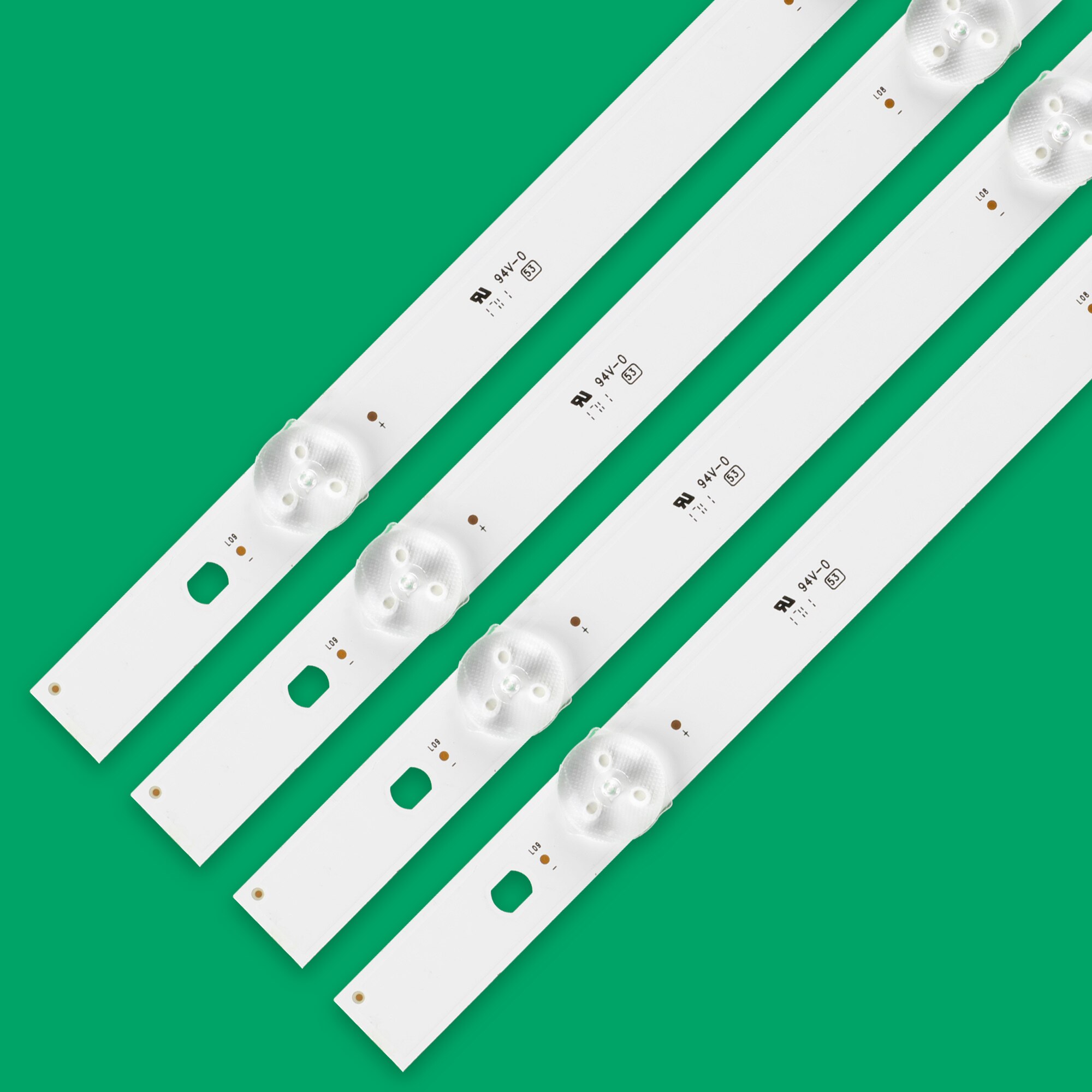 8 stk led strip til  lg 49 &quot;  tv 49 uh 6030 49 uf 640v 49 uk 6200 49 uk 6300 plb 49 lk 5700 psc 49 uj 6300 49 lk 5700 49 lj 5550 nc490 dgg-aafx 1-41ca