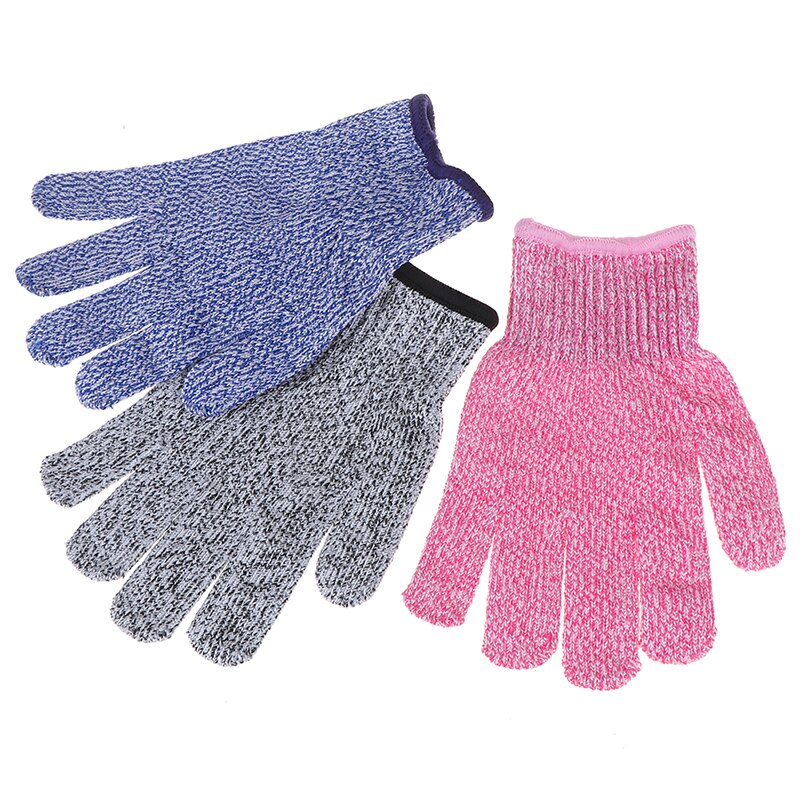 1Pair Anti-cut Gloves 5 Cut resistant Safety Gloves HPPE Material Protective Glove For Children Kids Baby Safety